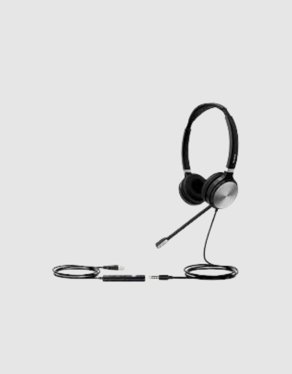 Yealink YHS36 Dual - Auricular Biaural con Micrófono.