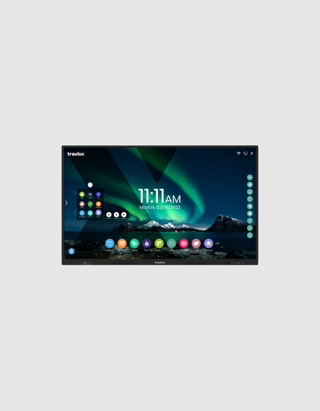 Traulux 75" Pantalla Interactiva All in One Interactive Display