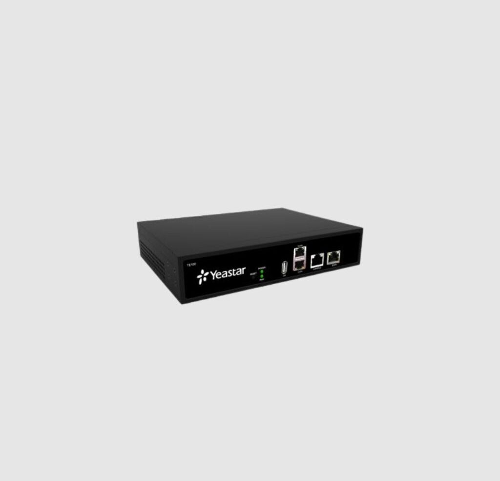 Yeastar TE100 Gateway Puerta de Enlace 1*E1/T1/J1 port