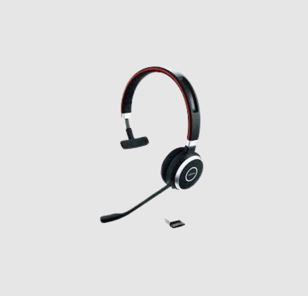 Jabra Evolve 65 Mono Bluetooth Auricular Inalámbrico Call Center