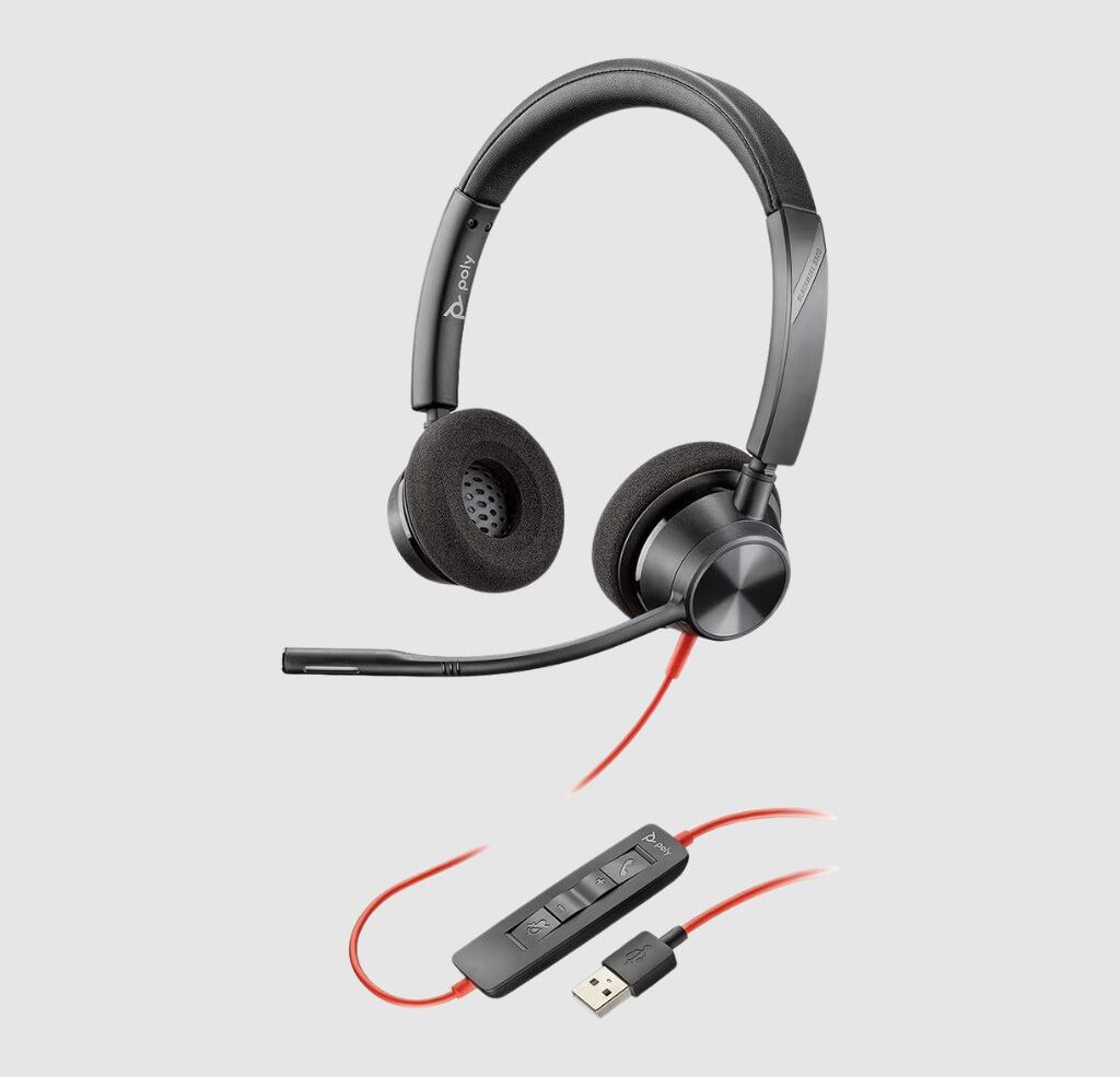 POLY BLACKWIRE 3320 BW3320 USB-A