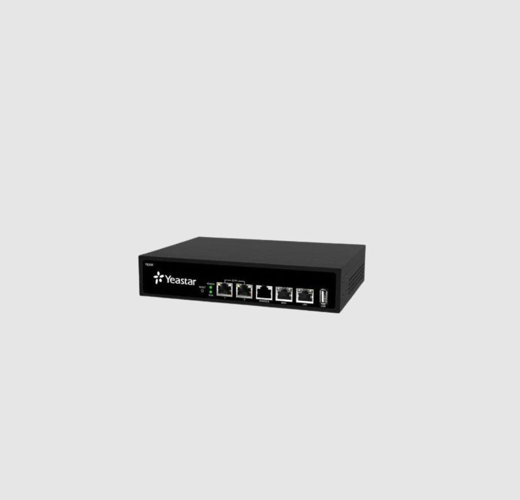 Yeastar TE200 Gateway Puerta de Enlace 2*E1/T1/J1 port