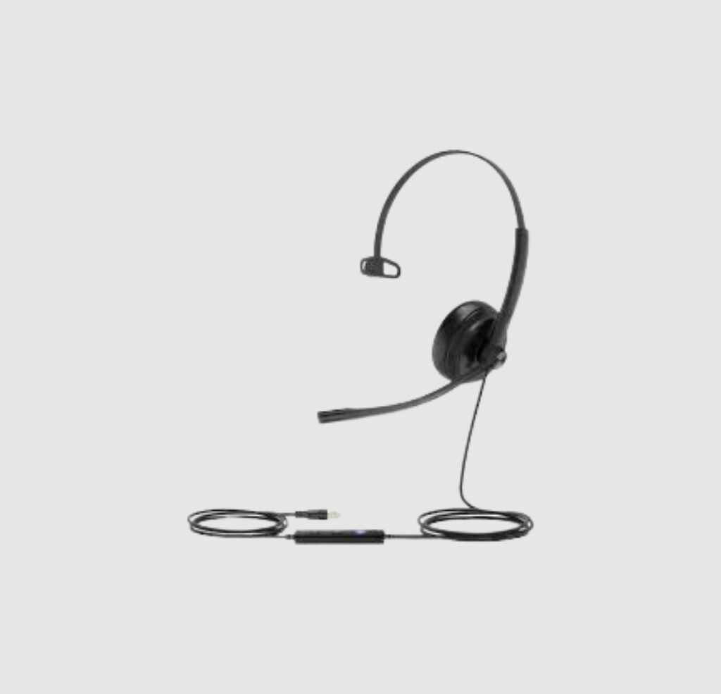 Yealink UH34 SE Dual USB-C - Auricular USB Biaural con Entrada USB-C.