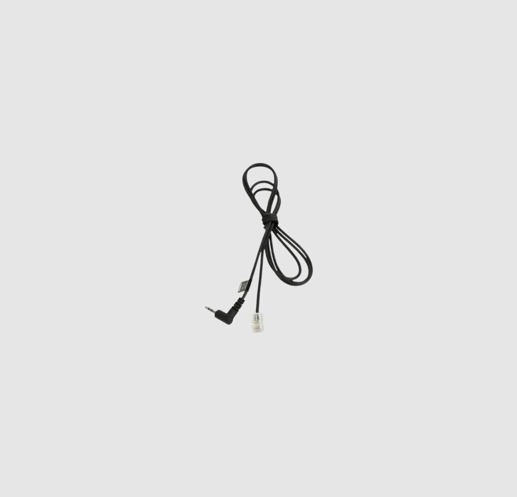 Jabra – Cable de auriculares – RJ-10 macho a micro jack macho