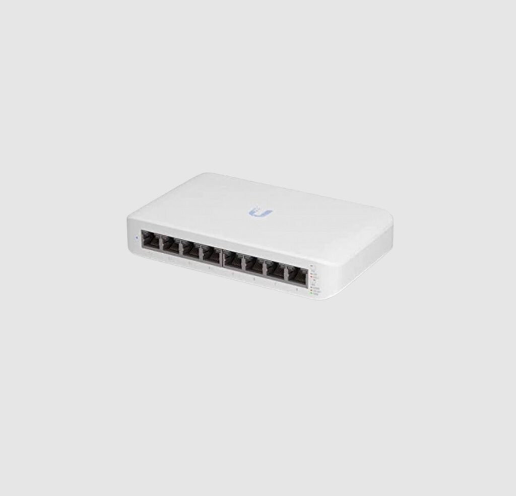 Ubiquiti UniFi Switch Lite USW-Lite-8-POE – Conmutador – Gestionado