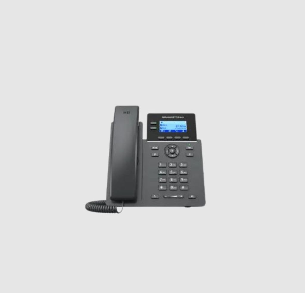 Grandstream GRP2601P – Teléfono IP de Gama Básica con Puerto PoE.