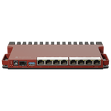 Router Board, 8 Puertos Gigabit + 1 puerto PoE-Out Pasivo, 1 Puerto SFP, Licencia Nivel 5 y montaje en Rack