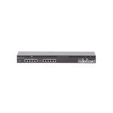RouterBoard, 5 Puertos Gigabit, 5 Puertos Fast, Licencia Nivel 4 y montaje en Rack