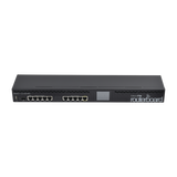 Router Board, CPU 1 Núcleo, 5 Puertos Gigabit, 5 Puertos Fast, 1 Puerto SFP, Licencia Nivel 5 y montaje en Rack