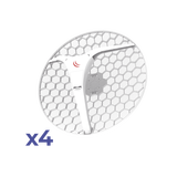 (LHG XL 5 ac 4 Pack) CPE y PtP en 5GHz 802.11 a/n/ac con Antena de Rejilla de 27dBi. Ahora con Más Velocidad y Mayor Distancia