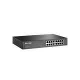 Switch Gigabit no administrable de 16 puertos 10/100/1000 Mbps para escritorio/rack