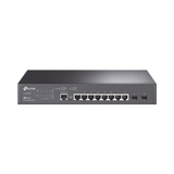 Switch JetStream SDN Administrable 8 puertos 10/100/1000 Mbps + 2 puertos SFP, administración centralizada OMADA SDN
