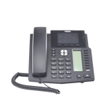 Teléfono IP empresarial para 16 lineas SIP con 2 pantallas LCD a Color, 8 teclas BLF/DSS y conferencia de 3 vías, PoE