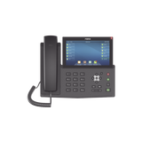 Teléfono IP empresarial para 20 lineas SIP, pantalla táctil, Bluetooth integrado para diadema, PoE y hasta 127 botones DSS con doble puerto Gigabit, soporta recepción de video